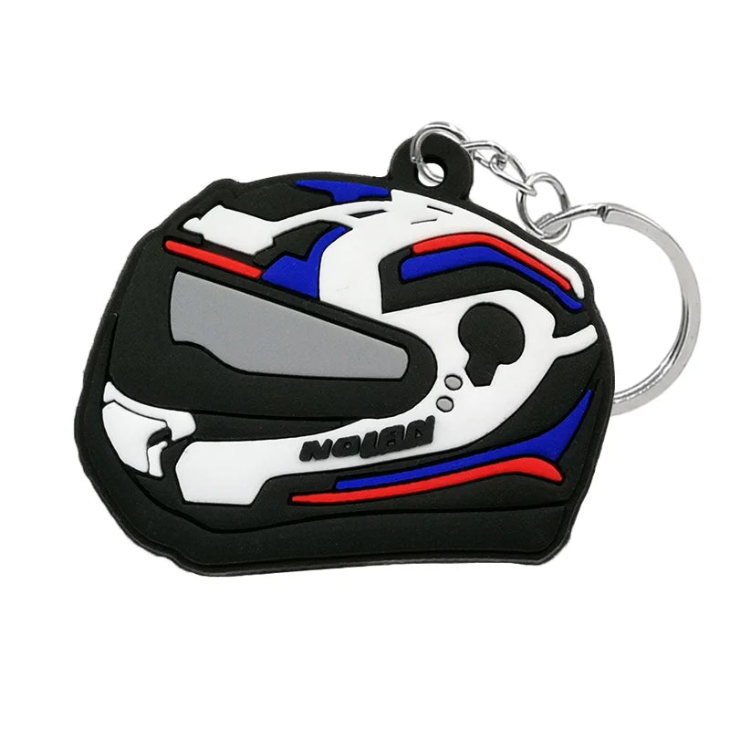 Schlüsselanhänger mit Motorrad-Motiv