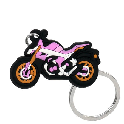 Schlüsselanhänger mit Motorrad-Motiv