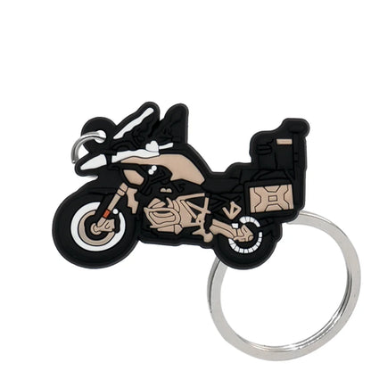 Schlüsselanhänger mit Motorrad-Motiv