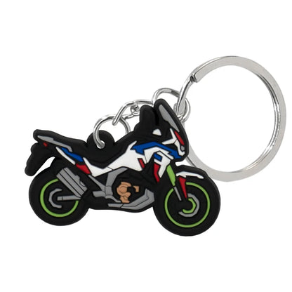 Schlüsselanhänger mit Motorrad-Motiv